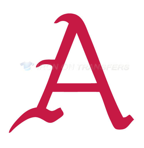 Arkansas Razorbacks 0 Pres Alternate Iron-on Stickers (Heat Transfers)NO.3730